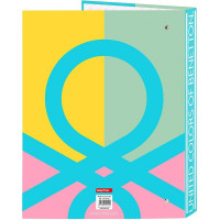 Ring binder Benetton Color Block A4