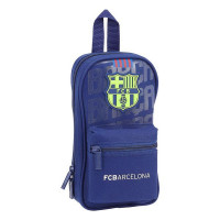 Backpack Pencil Case F.C. Barcelona Blue (33 Pieces)