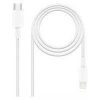 Lightning Cable NANOCABLE 10.10.0602 USB C 2 m