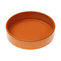 Soap dish Orange Circular Fusion