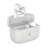 Wireless Headphones KSIX White Bluetooth 5.0