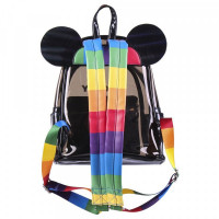 Casual Backpack Disney Multicolour (22 x 25,5 x 11,4 cm)