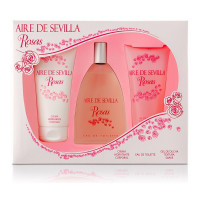 Women's Perfume Set Agua Rosas Aire Sevilla (3 pcs) (3 pcs)