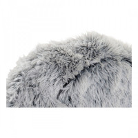 Dog Bed DKD Home Decor Grey Polyester (50 x 50 x 30 cm)