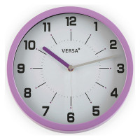 Wall Clock (4,5 x 30,4 x 30,4 cm) Purple