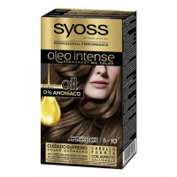 Permanent Dye Olio Intense Syoss Nº 5,10 Light Brown