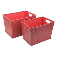 Multi-purpose basket Rocha polypropylene (2 Pieces)
