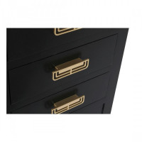 Chest of drawers DKD Home Decor Metal MDF Wood (48 x 30 x 92 cm)