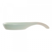 Spoon Rest DKD Home Decor Stoneware Mint Celeste (2 pcs) (23 x 8 x 3 cm)