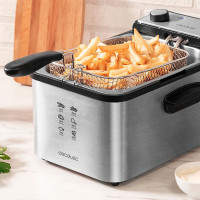 Deep-fat Fryer Cecotec CleanFry Infinity 3000 3 L 2400W Stainless steel