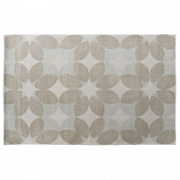 Carpet DKD Home Decor Beige Polyester Circles (200 x 290 x 0.9 cm)