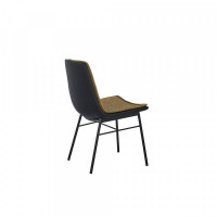 Dining Chair DKD Home Decor Polyurethane Metal Camel (57 x 49 x 84 cm)