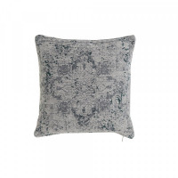 Cushion DKD Home Decor Blue White Black Polyester Cotton (45 x 12 x 45 cm)