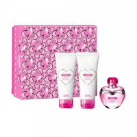 Women's Perfume Set Moschino Pink Bouquet