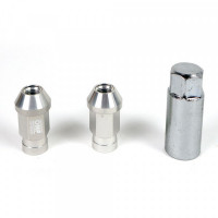 Set Nuts OMP 7075 40 mm M12 x 1,25 20 uds Silver