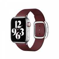 Watch Strap Apple Watch Apple MY652ZM/A            40 mm Maroon Leather
