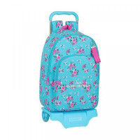 School Rucksack with Wheels 905 Vicky Martín Berrocal Bohemian Pink Turquoise