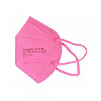 Protective Respirator Mask FFP2 Adult Pink (1 uds)