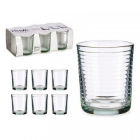 Set of glasses Vivalto Transparent Crystal (6 Pieces)