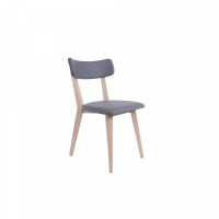 Dining Chair DKD Home Decor Polyurethane Metal Light Grey (51 x 46 x 76 cm)