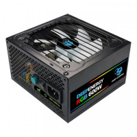 Power supply CoolBox DG-PWS600-MRBZ ATX 600W RGB Black Ø 12 cm x 1
