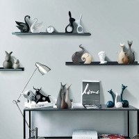 Nordic Creative Animal Handicraft Decoration Ornaments Living Room Porch TV Cabinet Desktop Animal Ceramic Furnishings