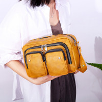 Women Multifunction Faux Leather Crossbody Bag Shoulder Bag Handbag