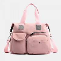 Women Nylon Waterproof Large Capacity Handbag Shoulder Bag