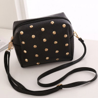 Fashion Trendy Small Litchi Pattern Willow Shoulder Bag Phone Bag