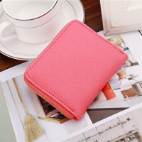 Women Mini Short Wallet Card Holder Leather Coin Bag Money Purse Handbag Clutch