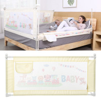 Height Adjustment Children's Bed Barrier Fence Anti-pinch Anti-shaking Stable Bed Rail