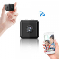 1080P HD Mini WIFI Camera Wireless Hidden Cameras Motion Detecting Night Vision APP Remote Monitoring Nanny Camera Home Security Camera