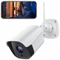 Victure PC730 1080P WIFI Security Camera Outdoor Home Surveillance IP66 Weatherproof Motion Detecting Two-way Audio Camera Works with Alexa