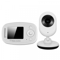 SP820 2.4 Inch Wireless Baby Monitor Security Camera Two-way Audio IR Night Vision Camera with Temperature Monitoring