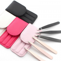3Pcs Stainless Steel Eyebrow Tweezers Face Hair Removal