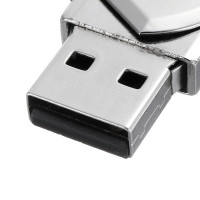 USB Flash Drive USB 2.0 16GB 32GB 64GB 360º Rotation Metal Flash Memory Card USB Stick Pen Drive U Disk