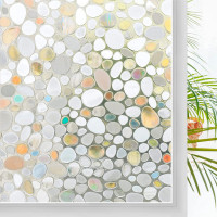 45x200CM PVC Polka Dot Sequin Electrostatic Glass Window Sticker Glue-free Window Film Removable Glass Window Decals