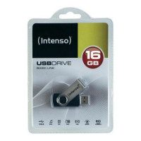 USB stick INTENSO 3503480 32 GB Silver Black
