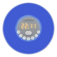 Clock-Radio Denver Electronics CRLB-400 FM Bluetooth LED White