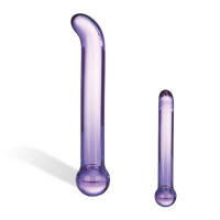 Purple Glass G-Spot Tickler Glas 63156