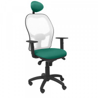 Office Chair with Headrest Jorquera Piqueras y Crespo ALI456C Green