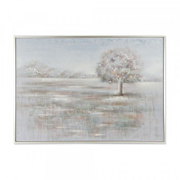Painting DKD Home Decor polystyrene Canvas Tree (156 x 3.8 x 106 cm)