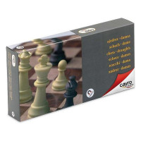 Chess and Checkers Board Cayro Magnetic (24 X 24 cm)
