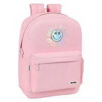 School Bag Smiley Iris Pink