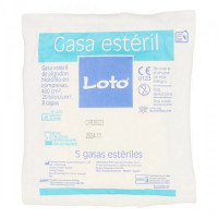 Sterilized Gauze Indasec Loto 100% cotton (90 pcs)