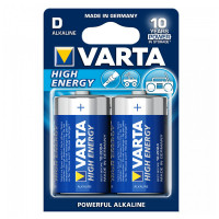 Battery Varta LR20 D 1,5 V 16500 mAh High Energy (2 pcs) Blue