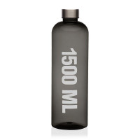Bottle Grey Steel polystyrene (1500 ml)