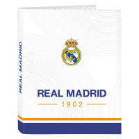 Ring binder Real Madrid C.F. Blue White A4