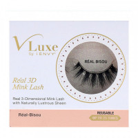 False Eyelashes V Luxe 3D Realmink I-Envy Vler01 Real Bisou