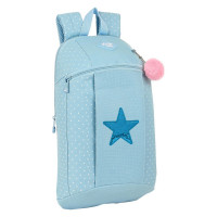 Casual Backpack Star Glow Lab Light Blue